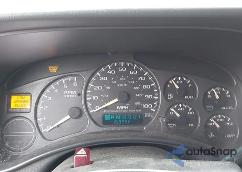 2002 Chevrolet Tahoe Ls z USA, uszkodzony, nr VIN 1GNEC13Z22J291862